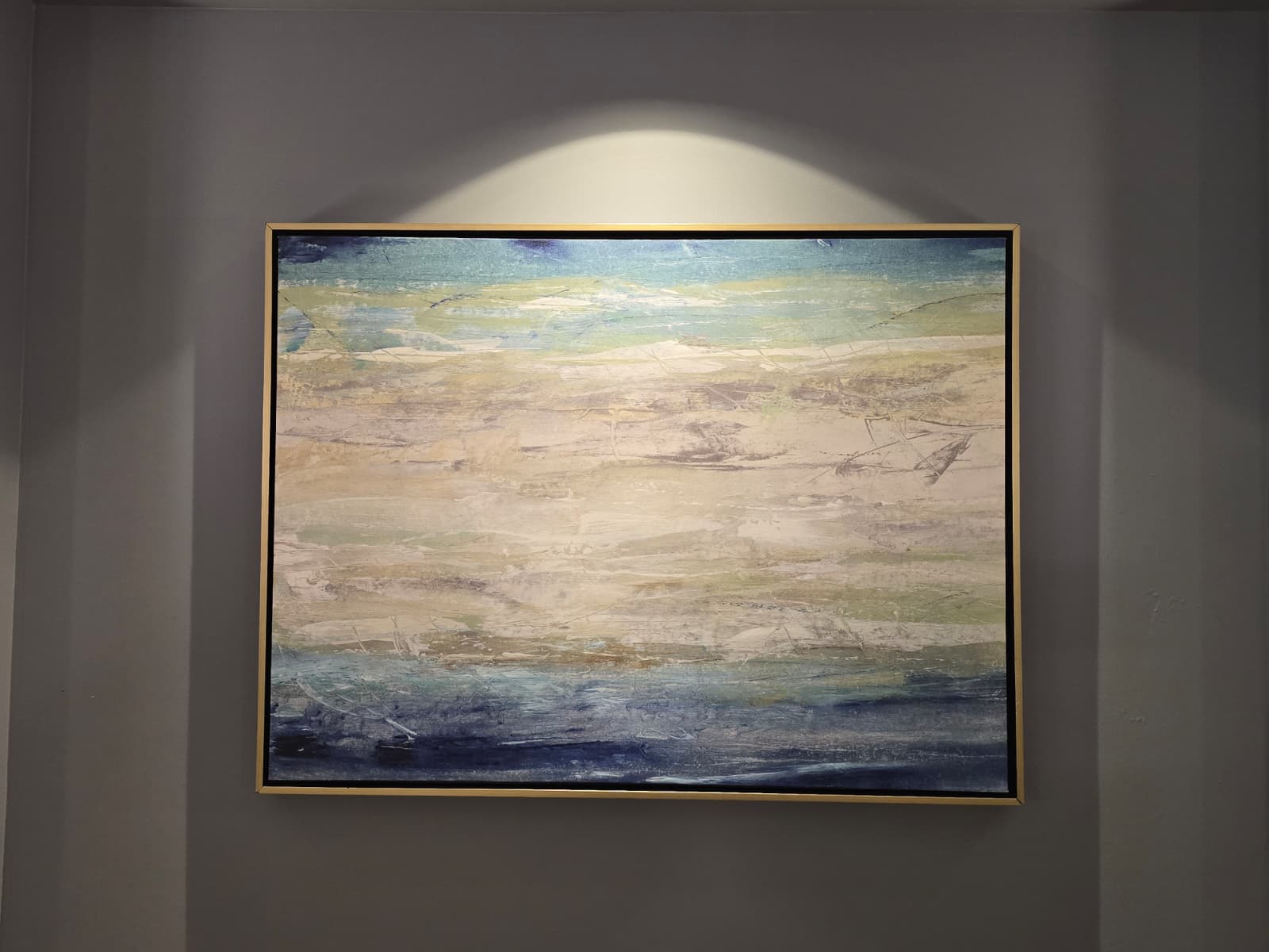 Wave Length I - Gold Frame by Tim O'Toole